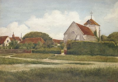 The Village Church, 1891 by Philip Burne Jones